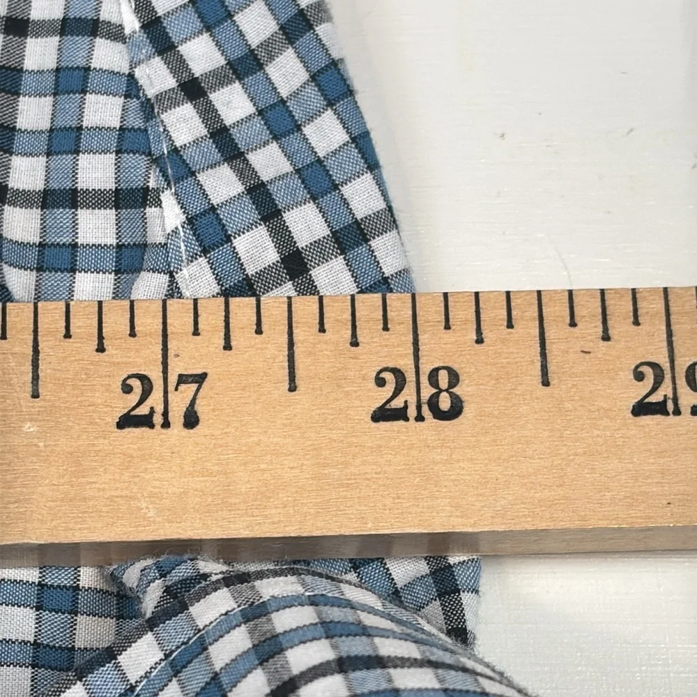 ONeill‎ Shirt Mens Medium Gingham Checked Button Down